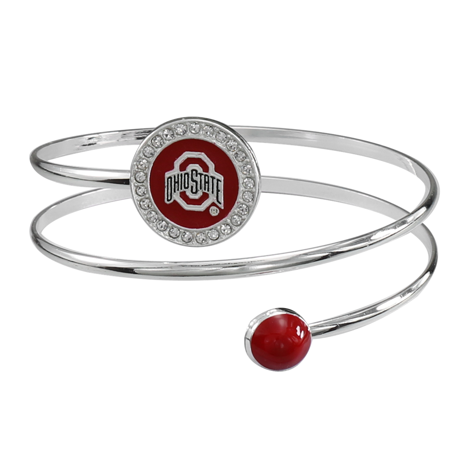 Ohio State Buckeyes Women's Bell Bracelet Wrap Arm Cuff Ncaa
